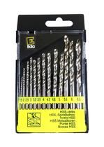 Jogo De Brocas Aço Hss 13 Peças Para Metais 1,5 A 6,5Mm
