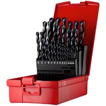 Jogo de Brocas Aço Rápido 1/16""-1/2"" com 29 Peças - A19018 - DORMER Jogo de Brocas Aço Rápido 1/16""-1/2"" com 29 Peças - A19018 - DORMER