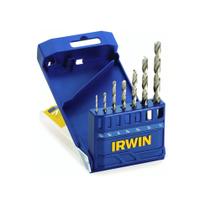 Jogo de Brocas Aço Rápido 1.16 a 1.4 Polegadas 7 Peças Irwin