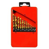 Jogo de brocas aço rápido 1,5-6,5mm titânio 13 pçs 723869 MTX