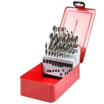 Jogo de Brocas Aco Rapido com 25 Pecas 1.0 A 13Mm - 05.0161 - Rocast