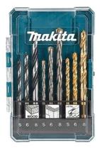 Jogo De Brocas Aço Rápido Videa 9 Peças - Makita D-71962