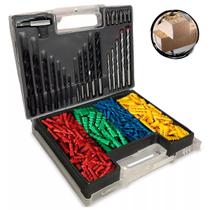Jogo De Brocas Bits e Buchas Com 300 Peças