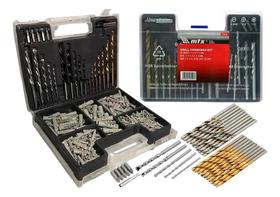 Jogo De Brocas Bits E Buchas Com 300 Peças