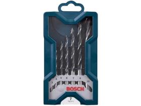 Jogo De Brocas Bosch para Madeira 7 Peças Broca 3mm a 10mm Jogo De Brocas Bosch para Madeira 7 Peças Broca 3mm a 10mm