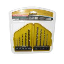 Jogo de brocas combinadas 9 peças beltools Jogo de brocas combinadas 9 peças beltools