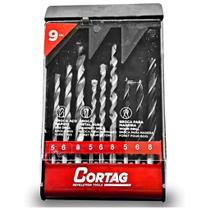 Jogo de Brocas Combinado 5, 6, 8 Mm - Cortag Jogo de Brocas Combinado 5, 6, 8 Mm - Cortag