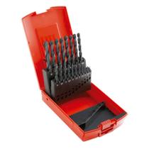 Jogo de Brocas de Aço Rápido de 1 mm a 10 mm com 19 Peças - A190 - DORMER Jogo de Brocas de Aço Rápido de 1 mm a 10 mm com 19 Peças - A190 - DORMER