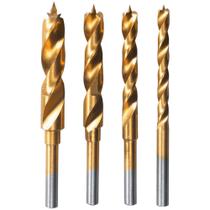 Jogo de Brocas de Titânio para Madeira com 4 Peças 631- 26150631AA000 - DREMEL Jogo de Brocas de Titânio para Madeira com 4 Peças 631- 26150631AA000 - DREMEL