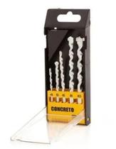 Jogo De Brocas De Widea Para Concreto 4 a 10 mm 5 Peças Hammer Jogo De Brocas De Widea Para Concreto 4 a 10 mm 5 Peças Hammer
