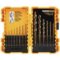 Jogo de Brocas DEWALT DW1169 - 14 Peças com Ponta Piloto Jogo de Brocas DEWALT DW1169 - 14 Peças com Ponta Piloto