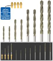 Jogo de Brocas Diamantadas Sworker 12,5 mm, 8 Peças, Grão 120 Jogo de Brocas Diamantadas Sworker 12,5 mm, 8 Peças, Grão 120