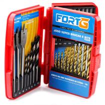 Jogo de Brocas e Bits com 52 Peças