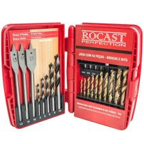 Jogo de Brocas e Bits com 52 Peças Jogo de Brocas e Bits com 52 Peças