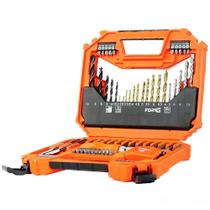 Jogo de Brocas e Bits com 78 Peças e Maleta Jogo de Brocas e Bits com 78 Peças e Maleta