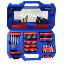 Jogo De Brocas E Bits Com Maleta 105Peças 40870136 Menegotti