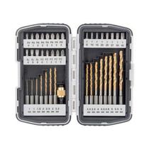 Jogo De Brocas E Bits Fenda, Phillips E Torx 40 Peças MTX