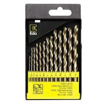 Jogo de Brocas em Aço Rápido para Metal 13 Peças 9LZ EDA