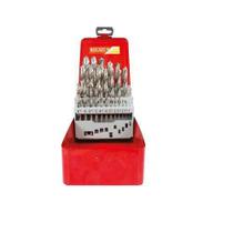 Jogo de Brocas Helicoidais 25 Peças 1,0 a 13,0 mm - Rocast Jogo de Brocas Helicoidais 25 Peças 1,0 a 13,0 mm - Rocast