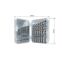 Jogo de Brocas HSS para Aço Tramontina Polegadas 26 Peças