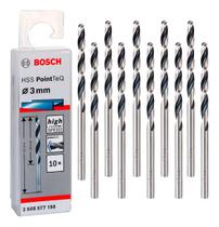 Jogo De Brocas Hss Pointteq 3.0mm 10 Peças Bosch