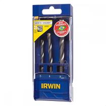 Jogo de Brocas Irwin com 3 Peças Concreto 5,0- 8,0mm