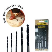 Jogo de Brocas Madeira 5 Peças Startools Jogo de Brocas Madeira 5 Peças Startools