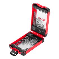 Jogo de brocas metal concreto adaptador magnetico 44pcs mtx