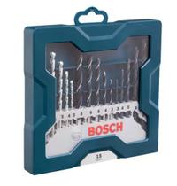 Jogo De Brocas MINI X-LINE (15 Peças) Estojo - 3 À 8mm - BOSCH Jogo De Brocas MINI X-LINE (15 Peças) Estojo - 3 À 8mm - BOSCH