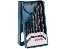Jogo de Brocas Mini X-Line 2,0-10mm Para Metal 7 Pçs Bosch Jogo de Brocas Mini X-Line 2,0-10mm Para Metal 7 Pçs Bosch