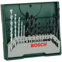 Jogo de Brocas Mini X Line com 15 brocas Bosch