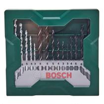 Jogo de Brocas Mini X Line com 15 brocas Bosch
