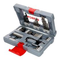 Jogo de Brocas Multimaterial Bosch Premium 50 Peças Com Maleta Jogo de Brocas Multimaterial Bosch Premium 50 Peças Com Maleta