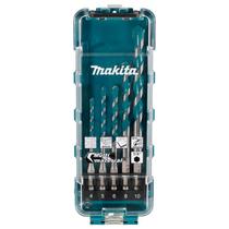 Jogo De Brocas Multiuso 1/4'' 4 A 10mm Com 5 Peças Makita E-16732 Jogo De Brocas Multiuso 1/4'' 4 A 10mm Com 5 Peças Makita E-16732