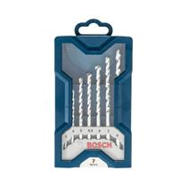 Jogo De Brocas P/Alvenaria Bosch Mini X-Line 3-8mm 7 Peças