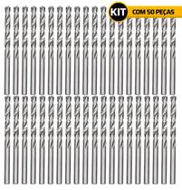Jogo De Brocas P/ Metal Com 50pçs 8,0mm Mtx