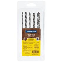 Jogo De Brocas Para Aço Com 5 Peças - 43408511 - Tramontina Jogo De Brocas Para Aco 5 Pcs Tramontina