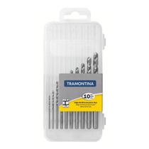 Jogo de Brocas Para Aço Em Polegadas 10 Peças Tramontina