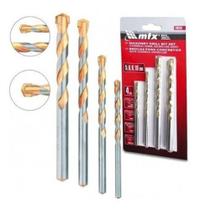 Jogo de brocas para concreto 5-6-8-10 mm golden line Jogo de brocas para concreto 5-6-8-10 mm golden line