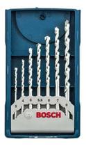 Jogo De Brocas Para Concreto Bosch Mini X-line 3-8mm 7 Peça
