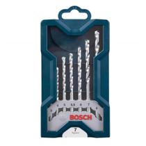 Jogo de Brocas para Concreto Bosch Ø3-8mm com 7 Peças Jogo de Brocas para Concreto Bosch Ø3-8mm com 7 Peças