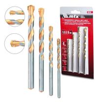 Jogo De Brocas Para Concreto Com 4 Peças. 708259 Mtx