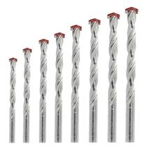 Jogo de Brocas para Concreto com 8 Peças Gadan