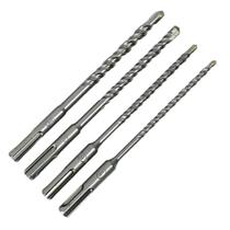 Jogo de Brocas para Concreto com Encaixe SDS-Plus 5, 6, 8 e 10 mm Kit com 4 Peças