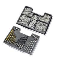 Jogo de brocas para concreto, metal, madeira, 4-10mm, 300pcs // mtx Jogo de brocas para concreto, metal, madeira, 4-10mm, 300pcs // mtx