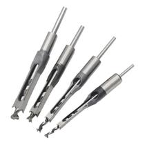 Jogo De Brocas Para Furo Quadrado 6 A 13Mm 4 Peças Xf Tools