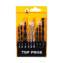 Jogo De Brocas Para Madeira E Metal 9 Peças