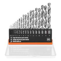 Jogo de Brocas para Metal, 1-10 Mm 0,5 Mm, Hss Cilindrica 19 Pcs Sparta