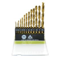 Jogo de Brocas para Metal com 13 peças GORILLAZ