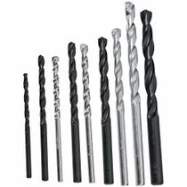 Jogo de Brocas para Metal, Concreto e Madeira 9 Peças - 15557EP - BLACK & DECKER